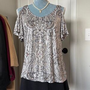 Msk Women's multi Blouse